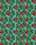 Art Nouveau Floral And Vine Pattern Rug