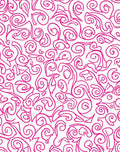 Hot Pink Swirl Abstract Pattern Rug