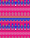 Royal Guard Pink And Blue Repeat Rug