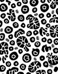 Abstract Organic 2-Tone Print Rug