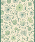 Botanical Outline Drawing Seamless Pattern Rug