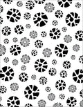 Abstract Organic Pattern Circles Rug