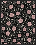 Pink Roses Floral Pattern Design Rug