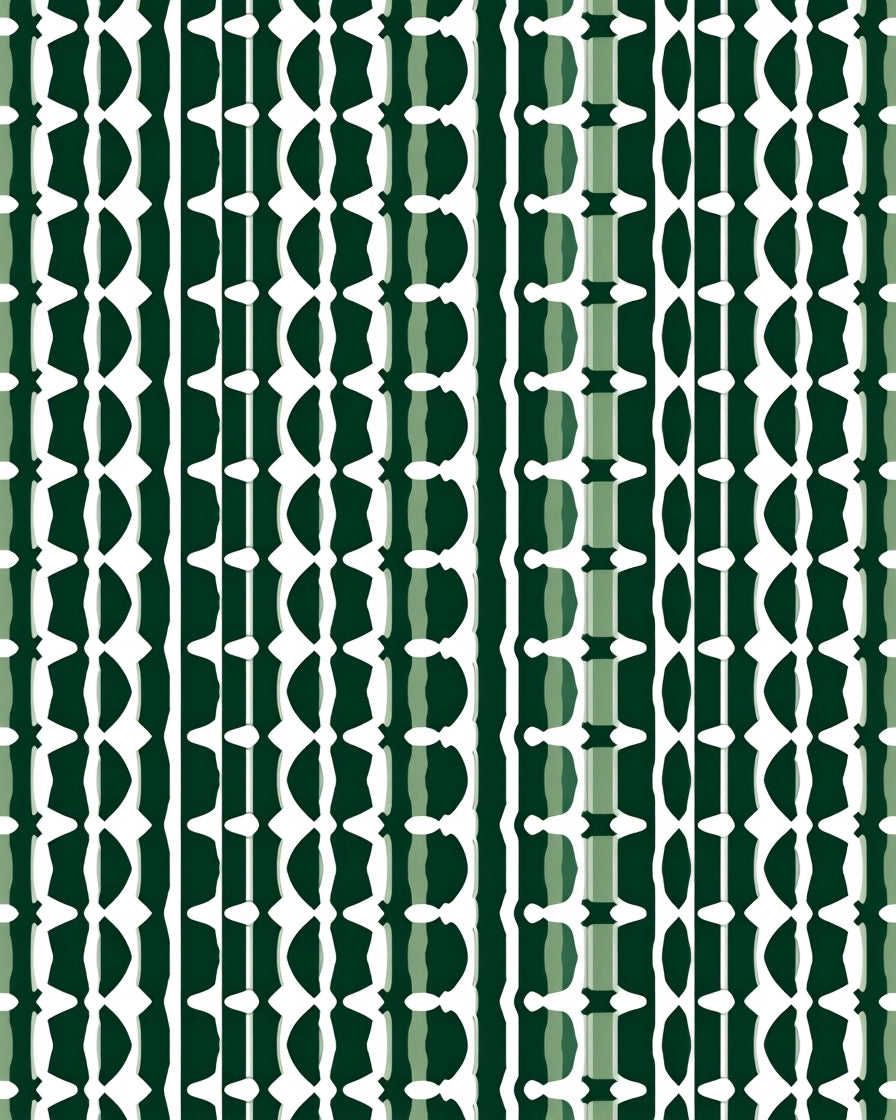 Vertical Abstract Color Block Pattern Rug