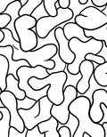 Abstract Blob Pattern Rug