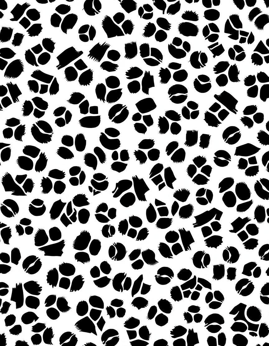 Bold Spotted Organic Pattern Rug