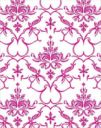 Ornate Paisley Vines Pattern Rug