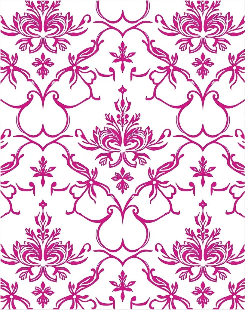 Ornate Paisley Vines Pattern Rug