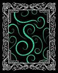 Art Nouveau Swirling Vine Pattern Rug