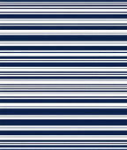 Navy White Classic Stripe Pattern Rug