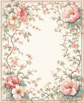 Blossom Vine Floral Pattern Rug