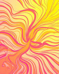 Vibrant Swirls Abstract Pattern Rug
