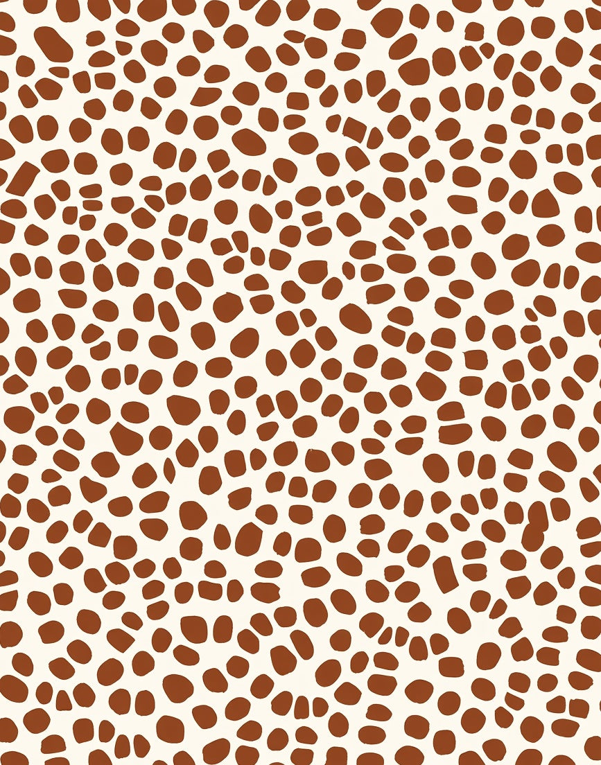 Abstract Dalmatian Print Rug