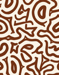 Abstract Organic Lines Rug