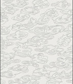 Abstract Outline Cloud Pattern Rug