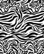 Bold Black and White Zebra Stripes Rug