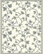 Vine With Leaf Pattern Rug