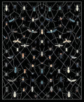 Webbed Insect And Spider Collection Rug