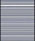 Classic Navy Stripe Pattern Rug