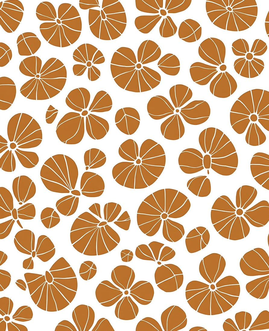 Abstract Floral Pattern Design Rug