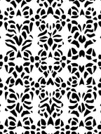 Bold Abstract Organic Pattern Rug