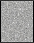 Bold Black 2-Tone Swirl Maze Pattern Rug