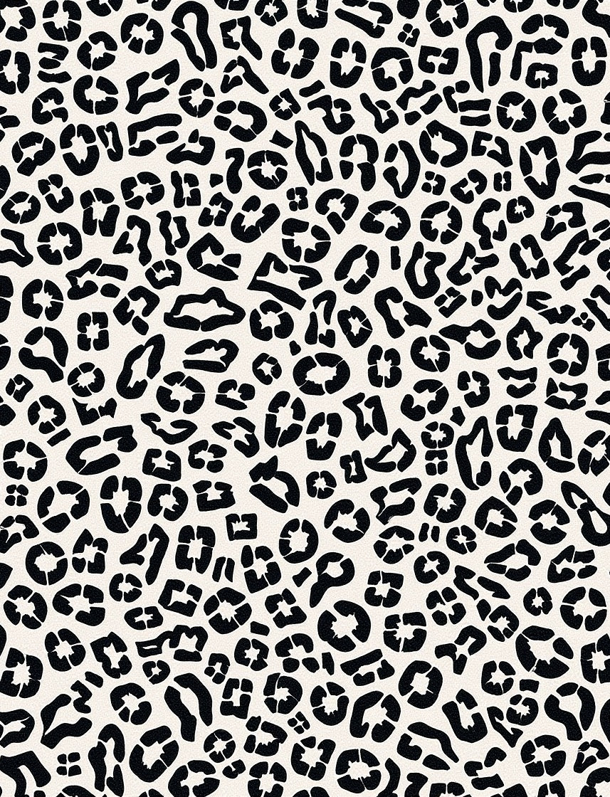 Classic Leopard Print Pattern Rug