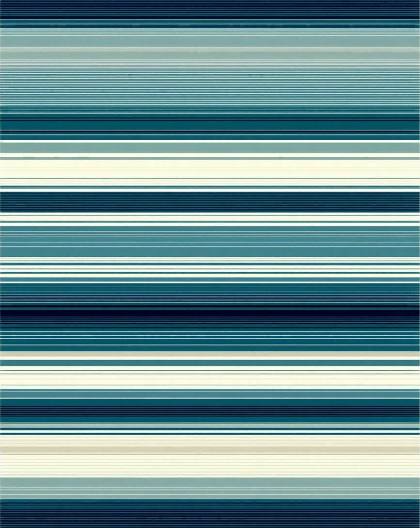 Modern horizontal stripe abstract pattern Rug