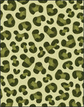 Stylized Animal Print Pattern Rug