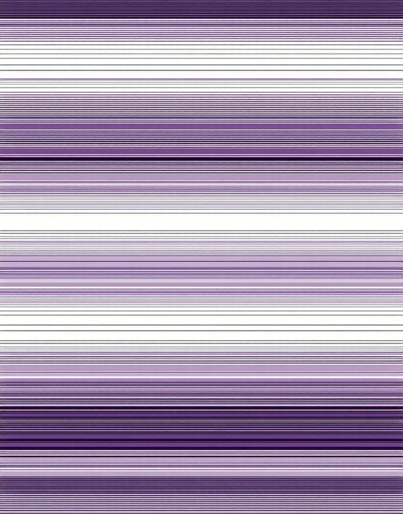 Fascinating Horizontal Purple Lines Design Rug