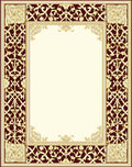 Ornate Floral Paisley Pattern Rug