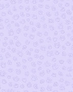 Playful Paw Prints Whimsical Pattern Rug