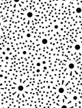 Abstract Circular Dot Pattern Rug