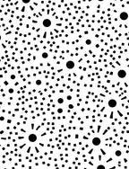 Abstract Circular Dot Pattern Rug