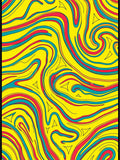 Vibrant Swirl Pattern Rug