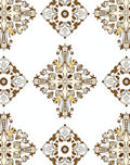 Intricate Floral medallion Pattern Rug