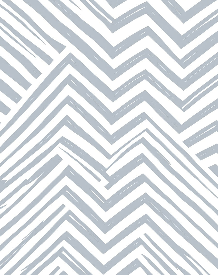 Distressed Chevron Pastel Pattern Rug