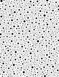 Random Dot Pattern Design Rug
