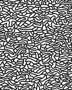 Organic Black White Swirl Pattern Rug