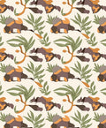 Earthy Tones Abstract Nature Rug