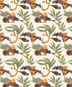 Earthy Tones Abstract Nature Rug