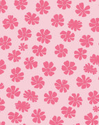 Pink Floral Pattern Design Rug