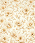 Vintage Floral Scroll Pattern Rug