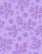 Lavender Floral Branch Botanical Pattern Rug