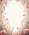Whimsical Floral Branches Delight Rug