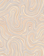 Swirl Abstract Earthy Tones Rug