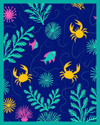 Marine Life Pattern Sea Exploration Design Rug