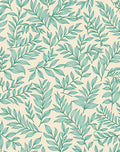 Nature Inspired Leaf Pattern Rug