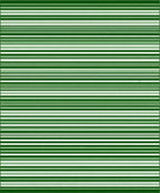 Striped Pattern Green White Rug