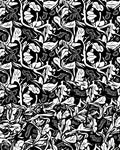 Bold Floral Abstract Pattern Rug